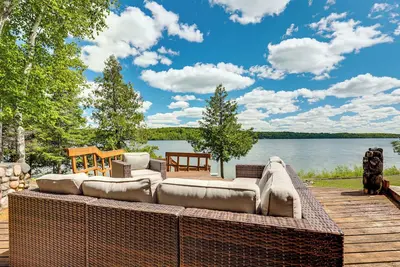 Image de Iron River House sur le lac Chicagon Avec Sauna et Quai