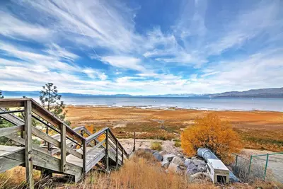 South Lake Tahoe Lake House, promenade de 3 blocs jusqu'à la rive