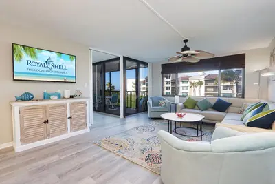 Image de Unité de coin avec vue sur le golfe, animaux acceptés - Loggerhead Cay 522