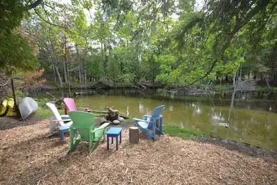 Image de Foxwood - Glen Arbor - Crystal River - Animaux acceptés - Cheminée