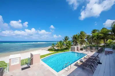Image de Coral Kai: Villa Rum Point à Sandy Shores avec plongée fabuleuse dans la cour