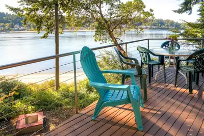 Image de Bord de l'eau Bainbridge Island Accueil w / vue imprenable