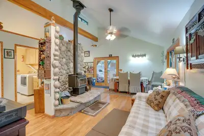 Image de Cabine de Placerville avec vue sur la forêt - Marchez jusqu'à la rivière!
