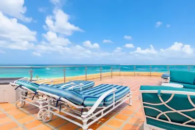 Image de Front De Mer - Eagle Beach - Oceania Resort - Condo Ultimate Penthouse 3br -Bg531