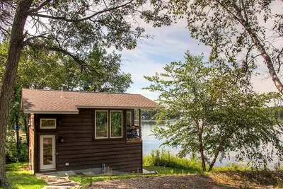 Image de Lakefront 1br Brainerd Cabin - Grande pêche!
