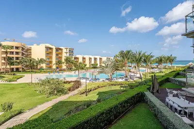 Beachfront - Eagle Beach - Oceania Resort - Condo Ambiente Elegante 2br - Bc256