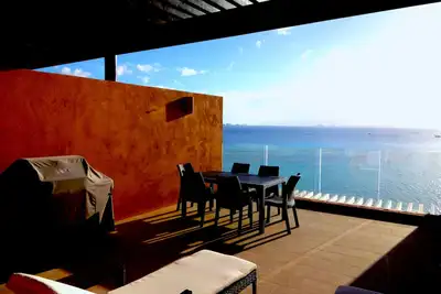 Image de Condo de luxe, terrasse vue mer