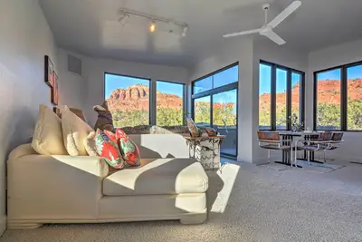 Image de 2-Acre Sedona Casita w / terrasse et vues Red Rock!