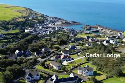 Image de Maison de vacances 4 * de charme Portpatrick avec de belles vues sur la mer. Dog Friendly