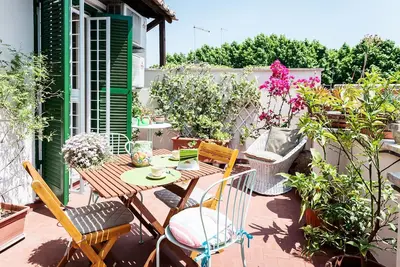 Image de Rome, près du Vatican, charmant appartement avec terrasse pour 4 personnes