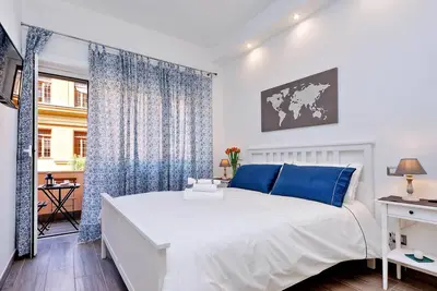 Image de Rome, près du Vatican, appartement récemment rénové pour 6