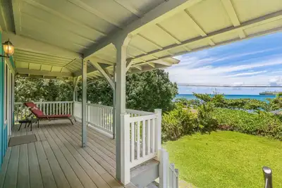Image de Great Ocean View-Steps to the Beach-4 Br / 4 + Ba House sur Lush Kauai North Shore