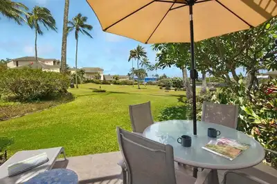 Image de Poipu Panoramic Ocean View A / C chambres à coucher * Kahala 614 *