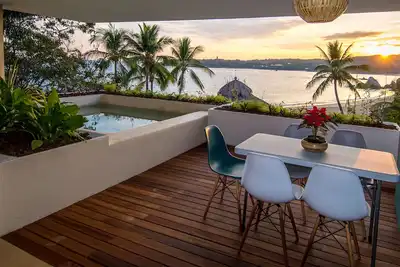 Image de Résidence 2 chambres en bord de mer avec vue panoramique