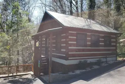 Image de Romantique 1 chambre cabine proche du centre ville et le parc national Gatlinburg