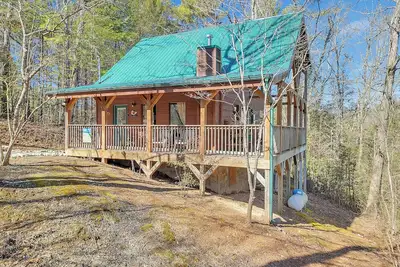 Image de Belle cascade à distance de marche de la cabine 1 chambre Pigeon Forge