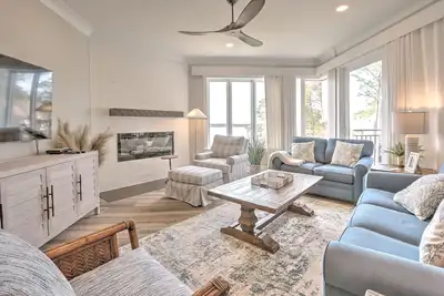 Image de Fantastiques vues sur les pins maritimes de la piscine et son Calibogue!