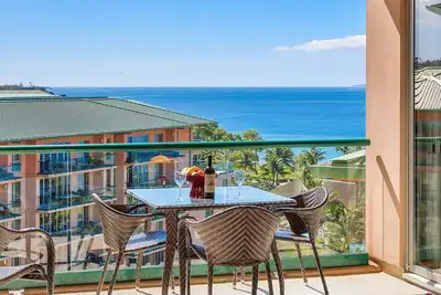 Image de Maui Resort Rentals: Honua Kai Konea 933 - 2 chambres en angle avec vue panoramique sur l'océan et Black Rock au 9ème étage!