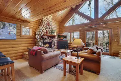 Image de 3br Mountain Cabin - Skier et Golfeur Paradise, privée, pour 10 personnes