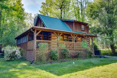 Image de 2 Chambre Smoky Mountain Cabin pêcheurs Perch Gatlinburg Cabin