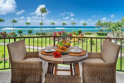 Image de Poipu Kauai OceanFront Meilleure plage de plongée en apnée * Lawai Beach 1206 *