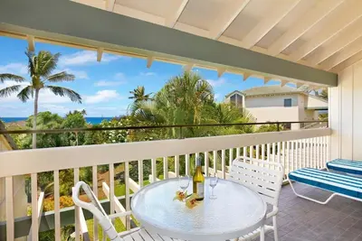 Image de Poipu Superbe Vue sur l'océan A / C Master & Living Room * Manualoha 305 *