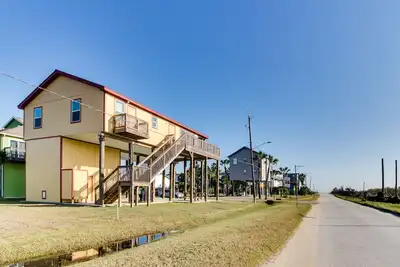 Image de Dog-friendly escapade Galveston Island w / vue sur l'oc��an, distance de la plage