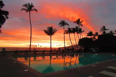 Image de Ma'alaea Surf, Unité E3 - Condo fantastique face à l'océan, 1br rez-de-chaussée