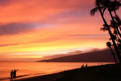 Image de Kihei Sands Beachfront Condo A13 sur la belle plage de Sugar de Maui!