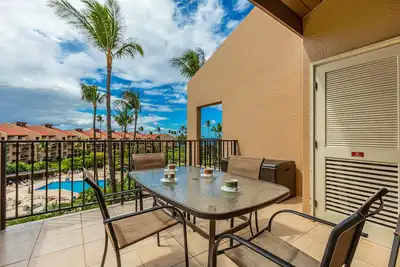 Image de Kamaole Sands # 3-402 2Bd / 2Ba, vue sur l'océan, comptoirs en granit, Wifi, 6 personnes