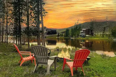 Image de Coyote Cabin - Charmant chalet authentique sur le lac Sun Valley!