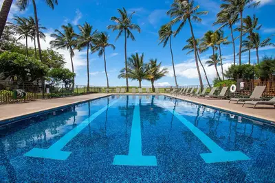 Image de Waiohuli Beach Hale # B-206 Oceanfront 1Bd / 1Ba avec vue sur l'océan