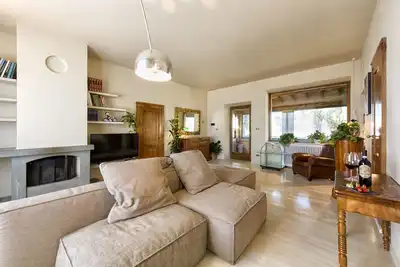 Image de Maison de vacances privée avec bain à remous, Wifi, climatisation, Tv, patio, vue panoramique