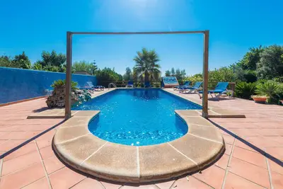 Image de Sa Sort - Great villa with private pool and luxuriant garden. Free WiFi