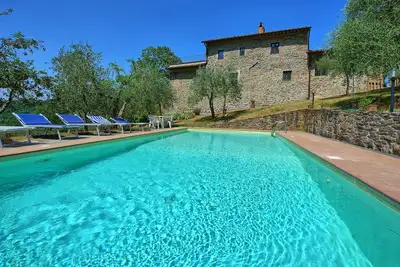 Image de Belle maison de vacances privée avec piscine privée, Wifi, Tv, près de Greve In Chianti