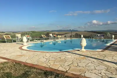 Image de Maison de vacances privée avec Wifi, piscine privée, climatisation, Tv, patio, vue panoramique