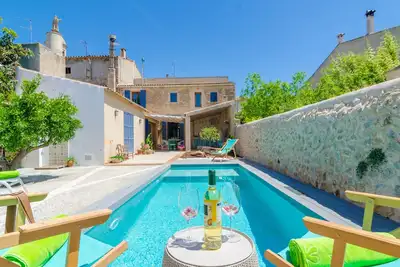 Image de Ca Na Siona - Villa with private pool in Vilafranca de Bonany. Free WiFi