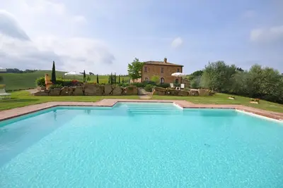 Maison de vacances privée avec piscine privée, climatisation, Wifi, Tv, près de Montepulciano