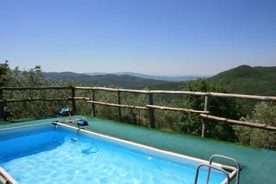 Image de Magnifique maison de vacances privée avec Wifi, climatisation, piscine privée, Tv, près de Arezzo