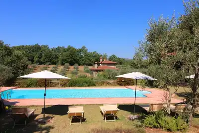 Image de Maison de vacances privée avec climatisation, Wifi, piscine privée, Tv, près de Montepulciano