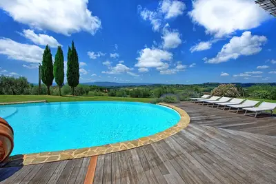 Image de Maison de vacances privée avec climatisation, Wifi, bain à remous, piscine, Tv, patio