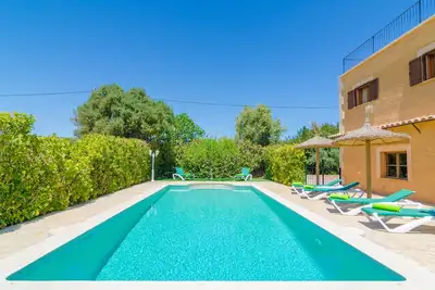 Image de Sa Cova (Cova De Rotana) - Villa with private pool in Manacor. Free WiFi