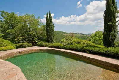 Image de Maison de vacances privée avec piscine privée, climatisation, Wifi, Tv, patio, vue panoramique