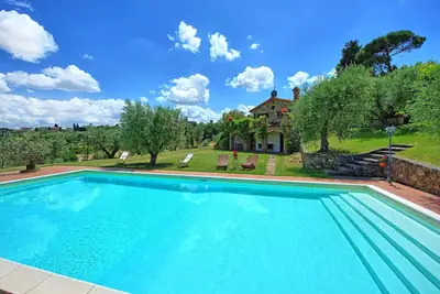 Image de Villa Ulivi - Maison de campagne à Lucignano, Valdichiana, Toscane