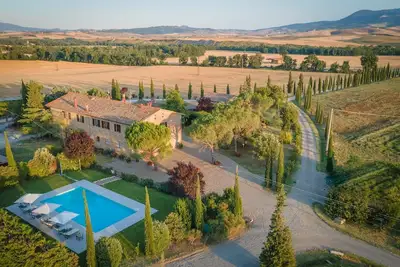 Image de Villa Cassia - Ferme de vacances avec piscine privée dans le Val d'Orcia, Toscane