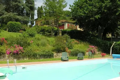 Image de Maison de vacances privée avec piscine privée, Wifi, Tv, patio, vue panoramique, parking