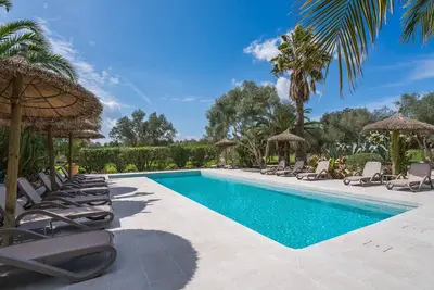 Image de Can Pina - Eco Redonda 1 - Apartment with shared pool in Costitx. Free WiFi