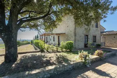 Agréable appartement avec Wifi, climatisation, piscine, Tv, animaux admis, parking, près de Sienne
