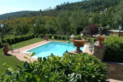 Image de Magnifique maison de vacances pour 6 personnes avec piscine, Wifi, Tv, vue panoramique et parking
