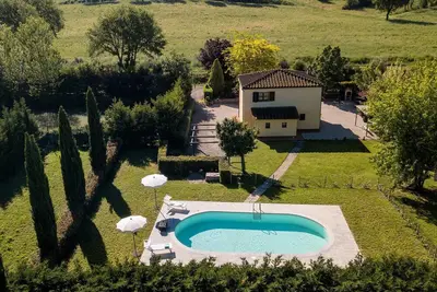 Image de Maison de vacances privée avec Wifi, piscine privée, climatisation, patio, près de Montepulciano